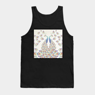 peacock love Tank Top